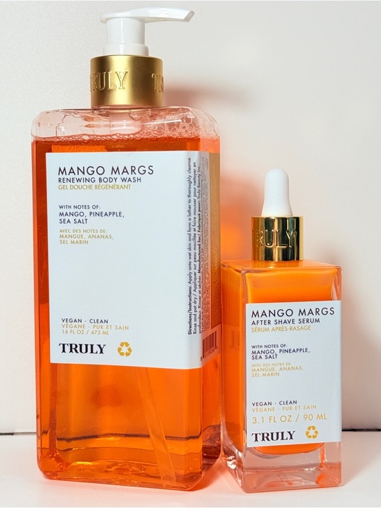TRULY Other - TRULY Mango Margs Renewing Body Wash & After Shave Serum - New!